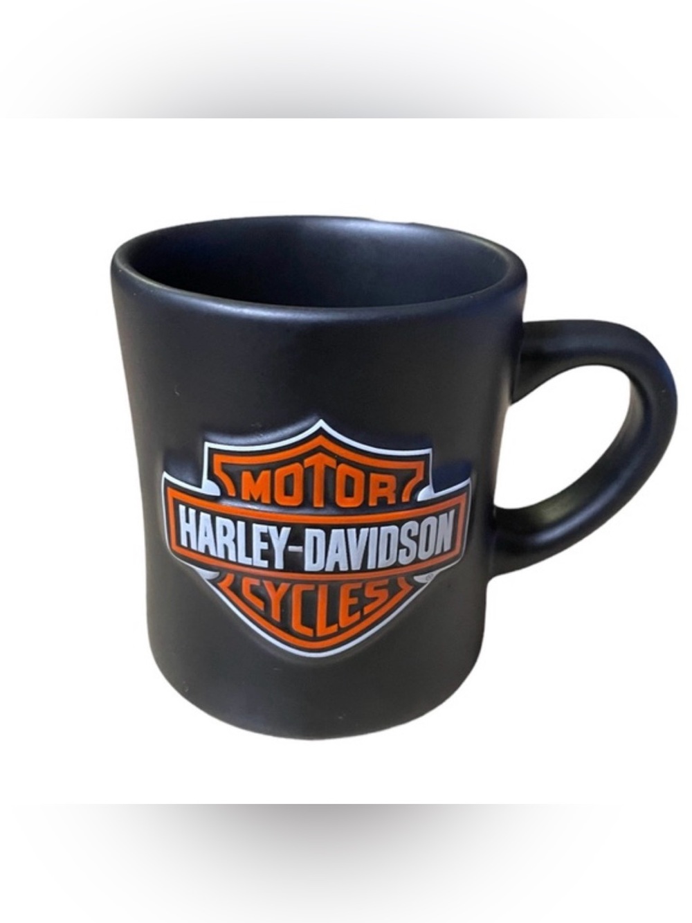 Harley-Davidson Black Ceramic Logo Mug